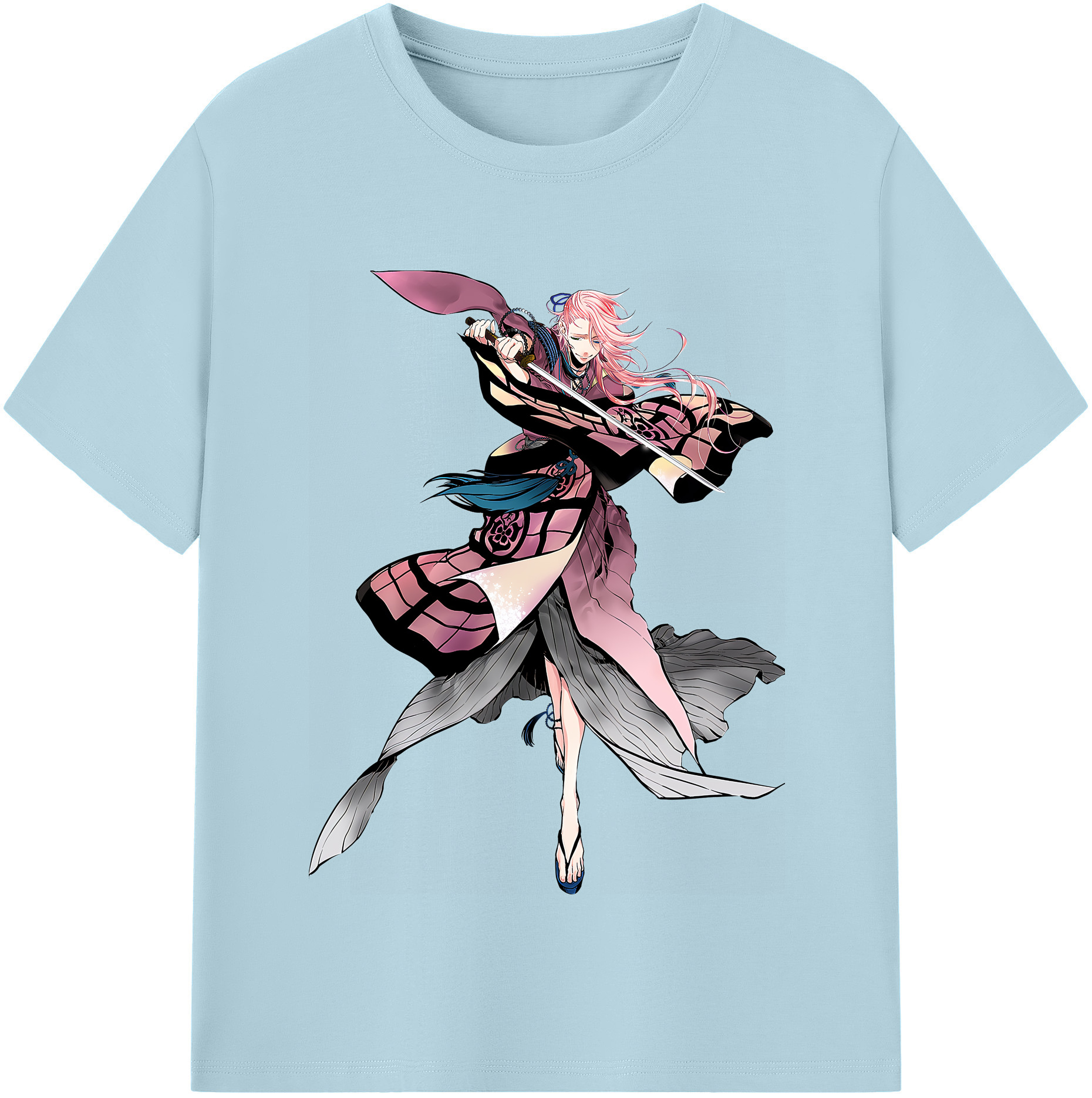 （画像用） 刀剣乱舞 Touken Ranbu 綿100％半袖Tシャツ（フロントプリント）